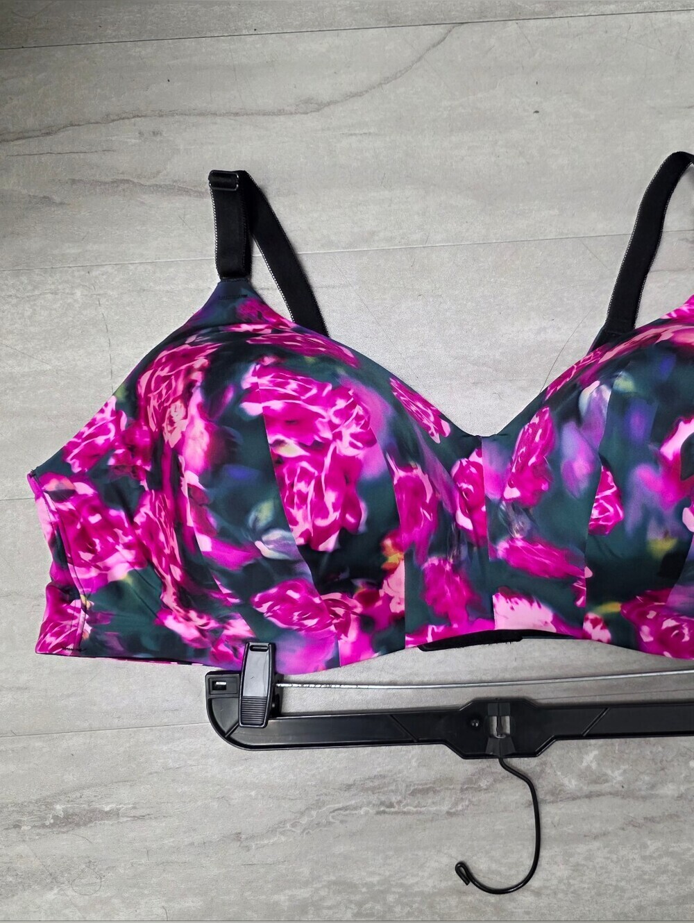 torrid Pink & Green Floral Underwire DREAM WIRE FREE LIGHTLY LINED Bra